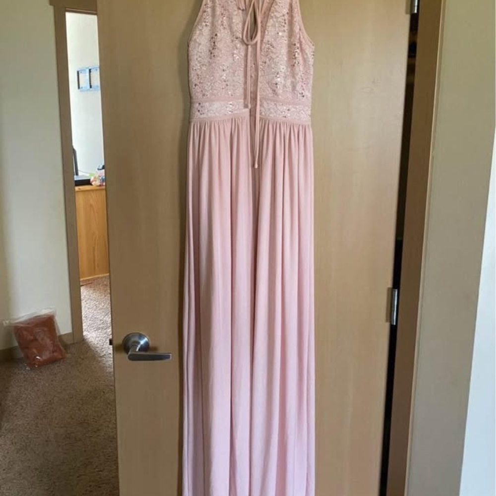 Morgan & Co. Pink Maxi Dress